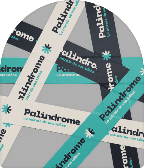 Composition visuelle Palindrome Studio